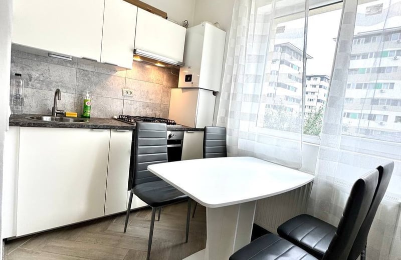 Location d’un appartement confortable, 50 m², quartier Chiajna, Bucarest, Roumanie